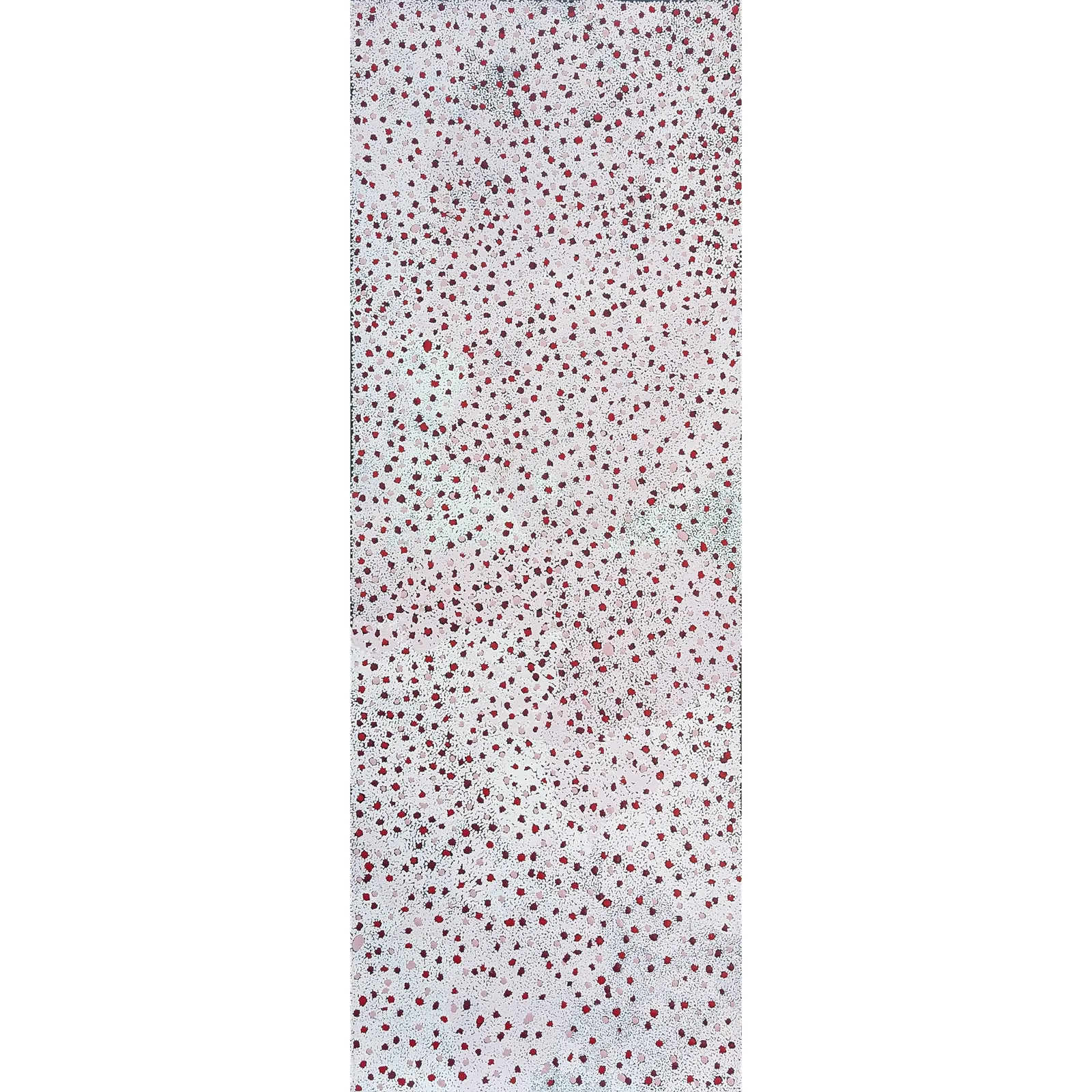Elizabeth Mpetyane, Ahakeye (Bush Plum), 2021, synthetic polymer paint on linen, 120cm x 45cm