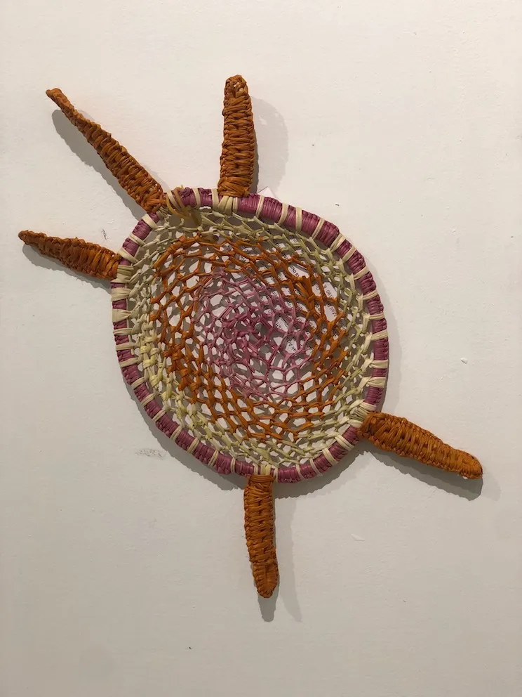 Selina Nadjowh, Mankinjdjek (Cheeky Yam), 2022, 13 x 23 cm