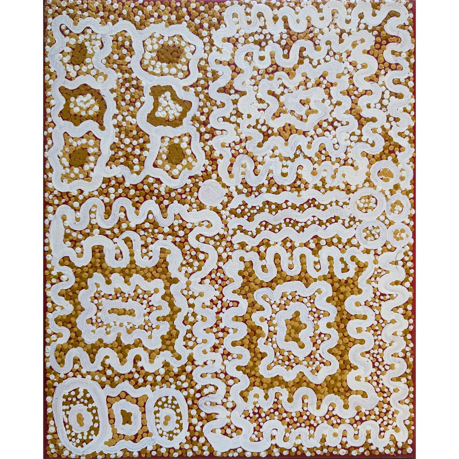 Rachel  Lyons, Untitled, synthetic polymer paint on canvas, 40 x 50 cm