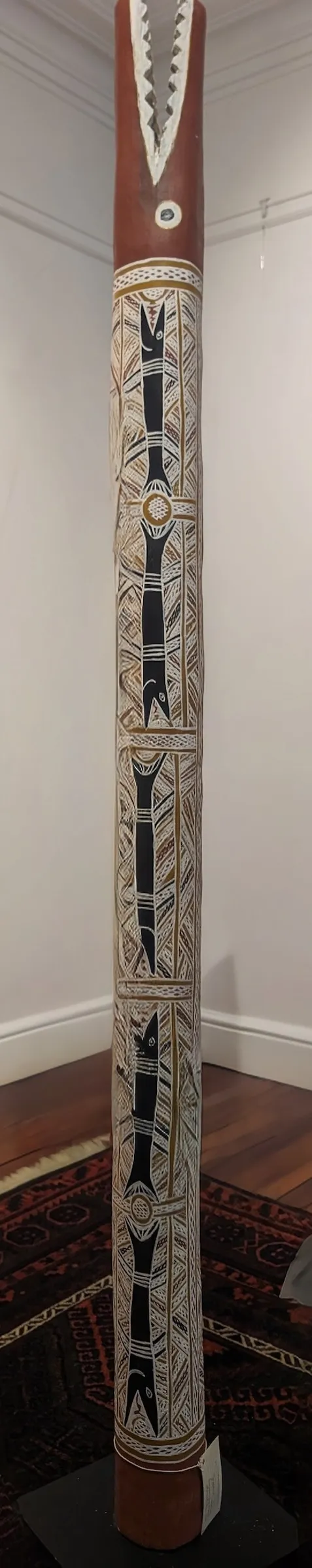 Yirryirrnu Ganambarr, Warrukay, 198 x 13 cm