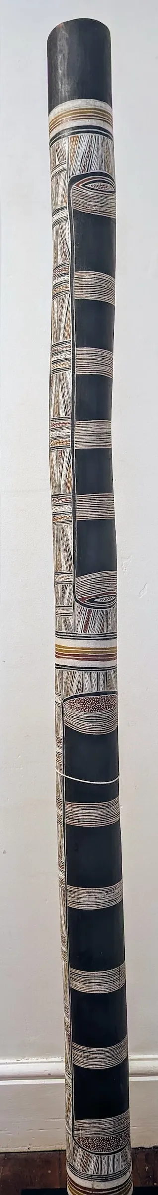 Guwaykuway Wanambi, Marrakulu Larrakitj, 200 x 12 x 12 cm