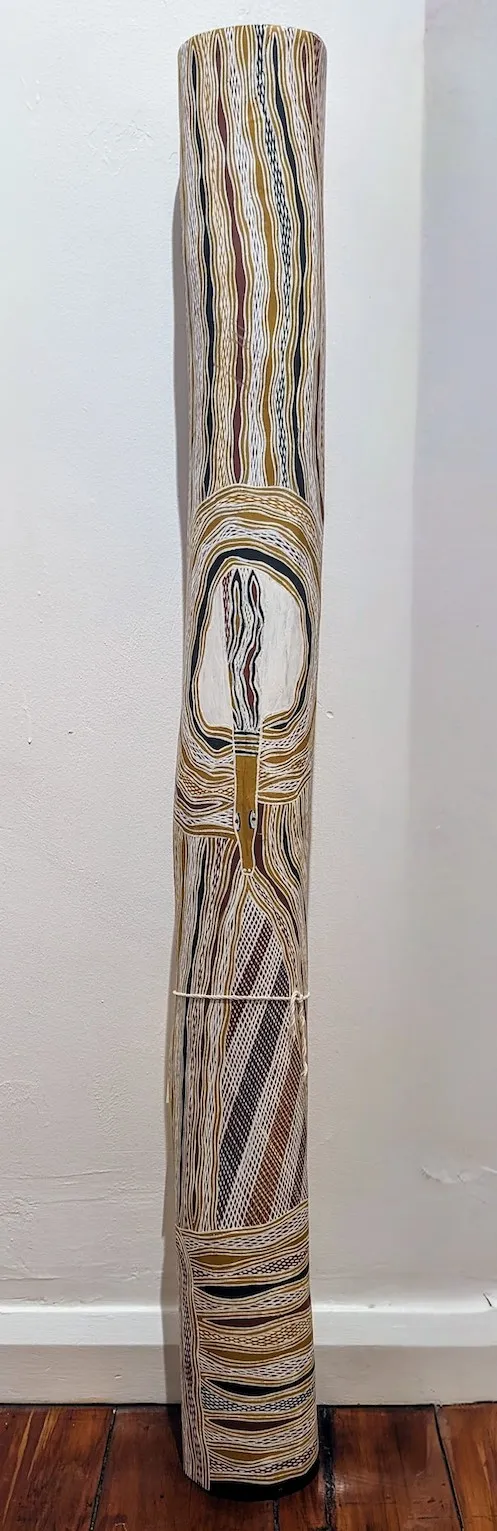 Wulu Marawili Mikariny Muluminya, Garragali, 2023, 130 x 13 x 12 cm