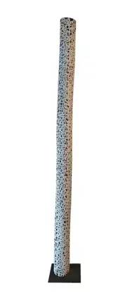 Djirrirra Wunungmurra, Yuwuka (Hollow Log), 2018, 230 x 12 x 12 cm