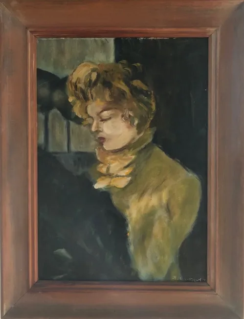 Harold  Newstead, oil on canvas