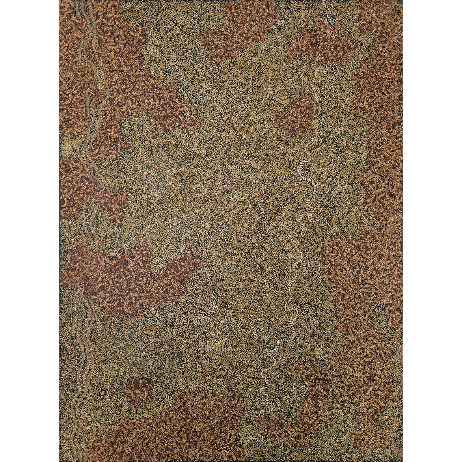 Teresa Purla, My Grandmother's Country, 2000, synthetic polymer paint on canvas, 122 x 91 cm