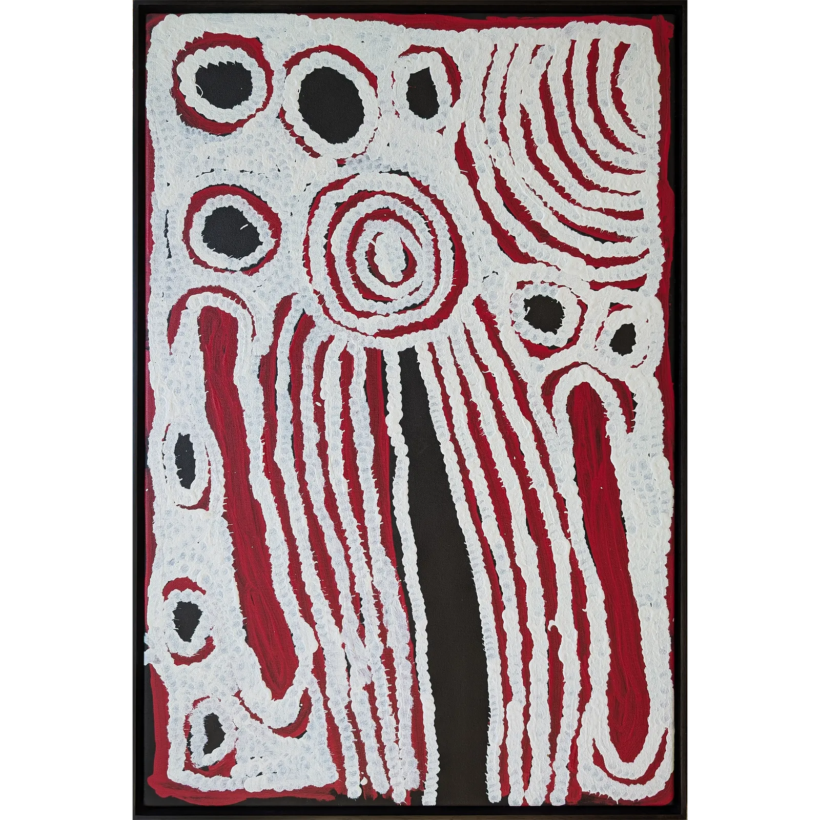 Ningura Gibson Napurrula, Womens Country, 2011, synthetic polymer paint on canvas, 60 x 90 cm