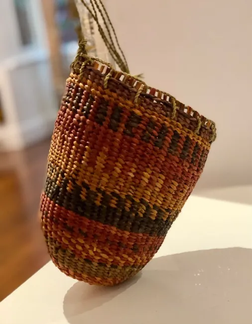 Alison  Cooper, Burlupurr - large dillybag, 2022, 20.5 x 16 cm