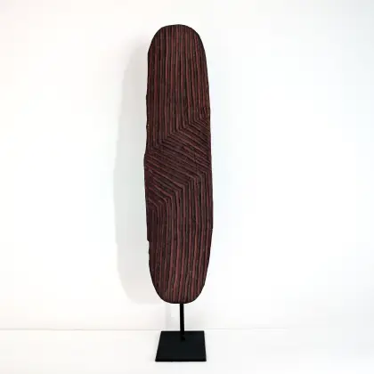 Artist Once Known, Wunda Shield, c.1900s, 76 x 18 x 5 cm (irregular)
