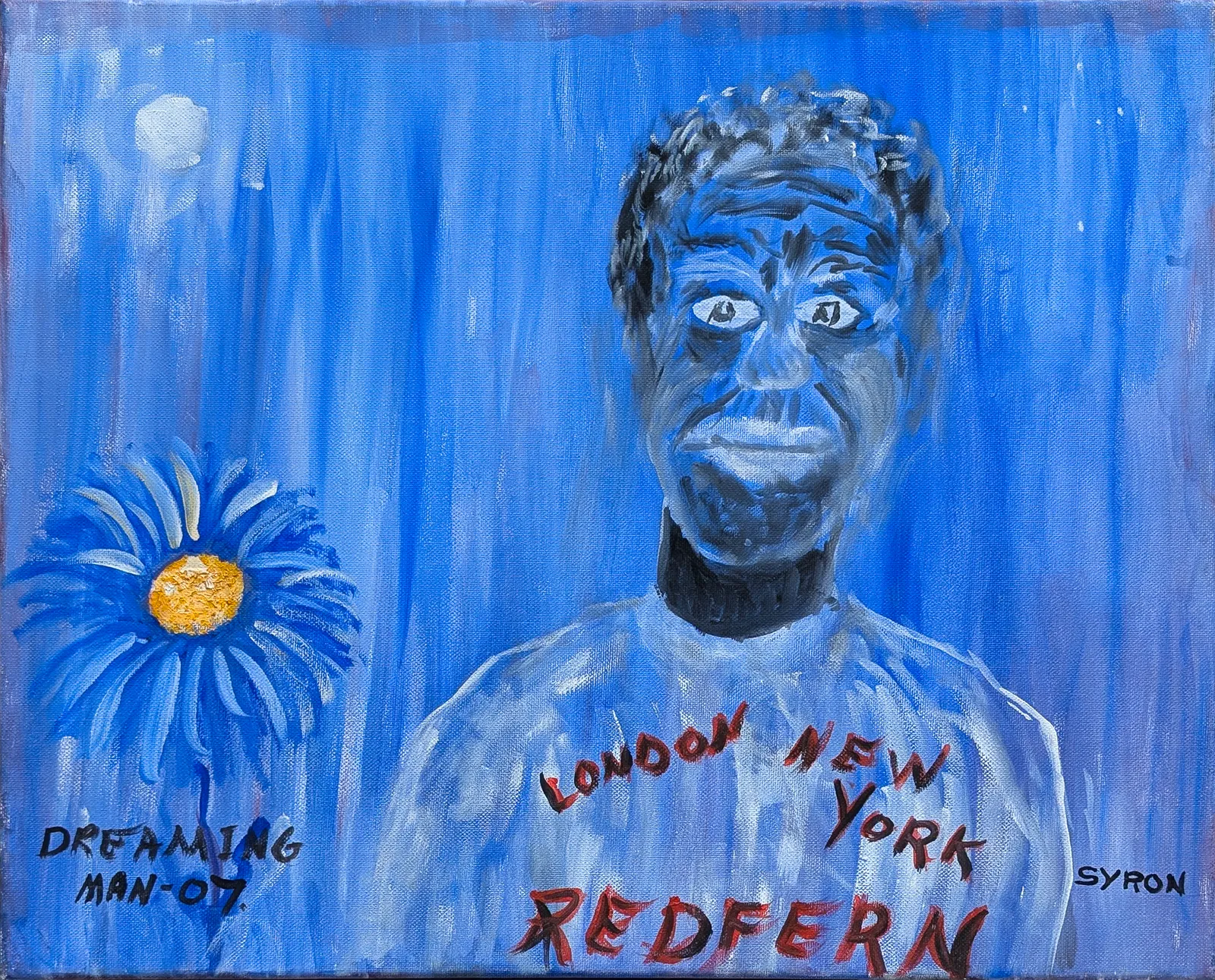 Gordon Syron, The Dreaming Man, 2007, oil on canvas, 40 x 50 cm