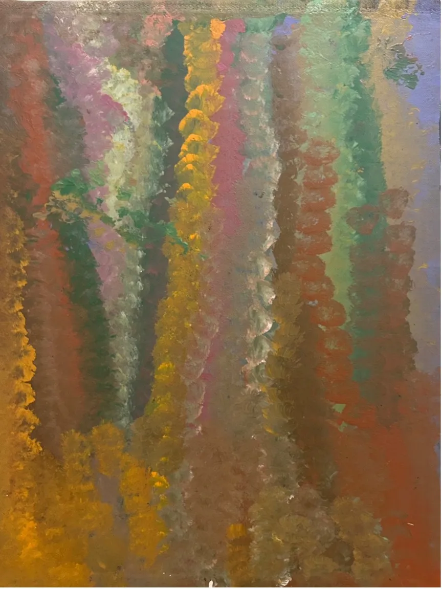Emily Kame Kngwarreye, Untitled - Awelye, c.1995, synthetic polymer paint on canvas, 66 x 44 cm