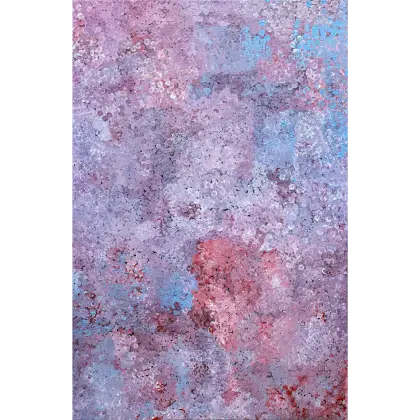 Poly Ngale, Bush Plum, 2002, synthetic polymer paint on linen, 122 x 183 cm