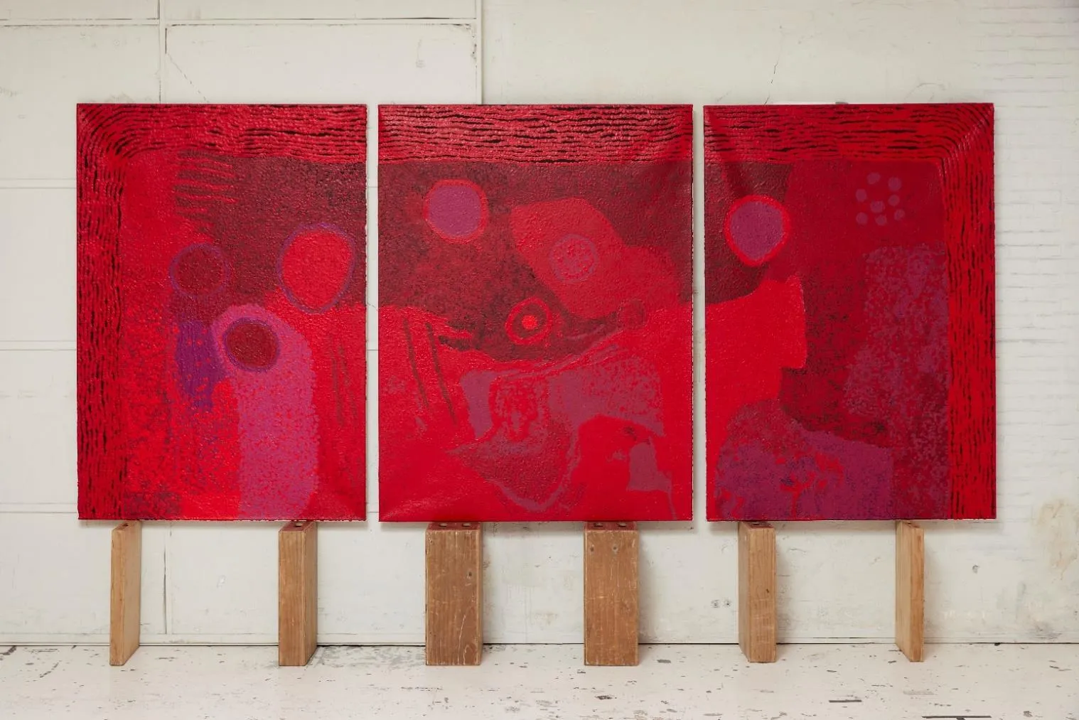 Yannima Tommy Watson, Pirurpa Katalintja, 2009, synthetic polymer paint on linen, 160 x 230 cm