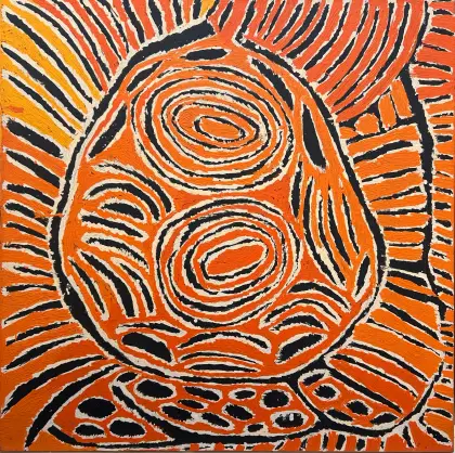 Portrait of Tjunkiya Napaltjarri