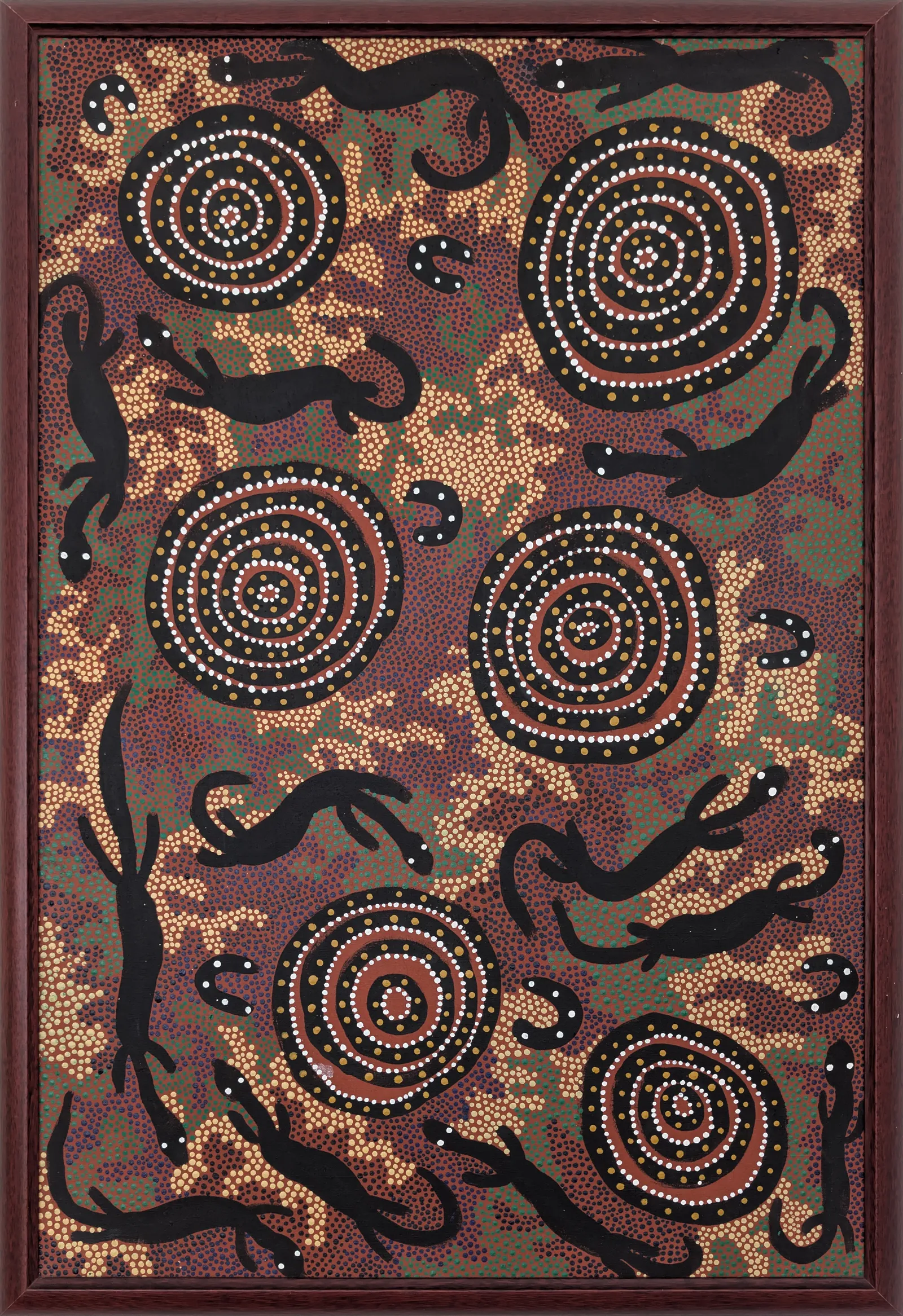 Artist Once Known, Untitled (Goanna Dreaming)