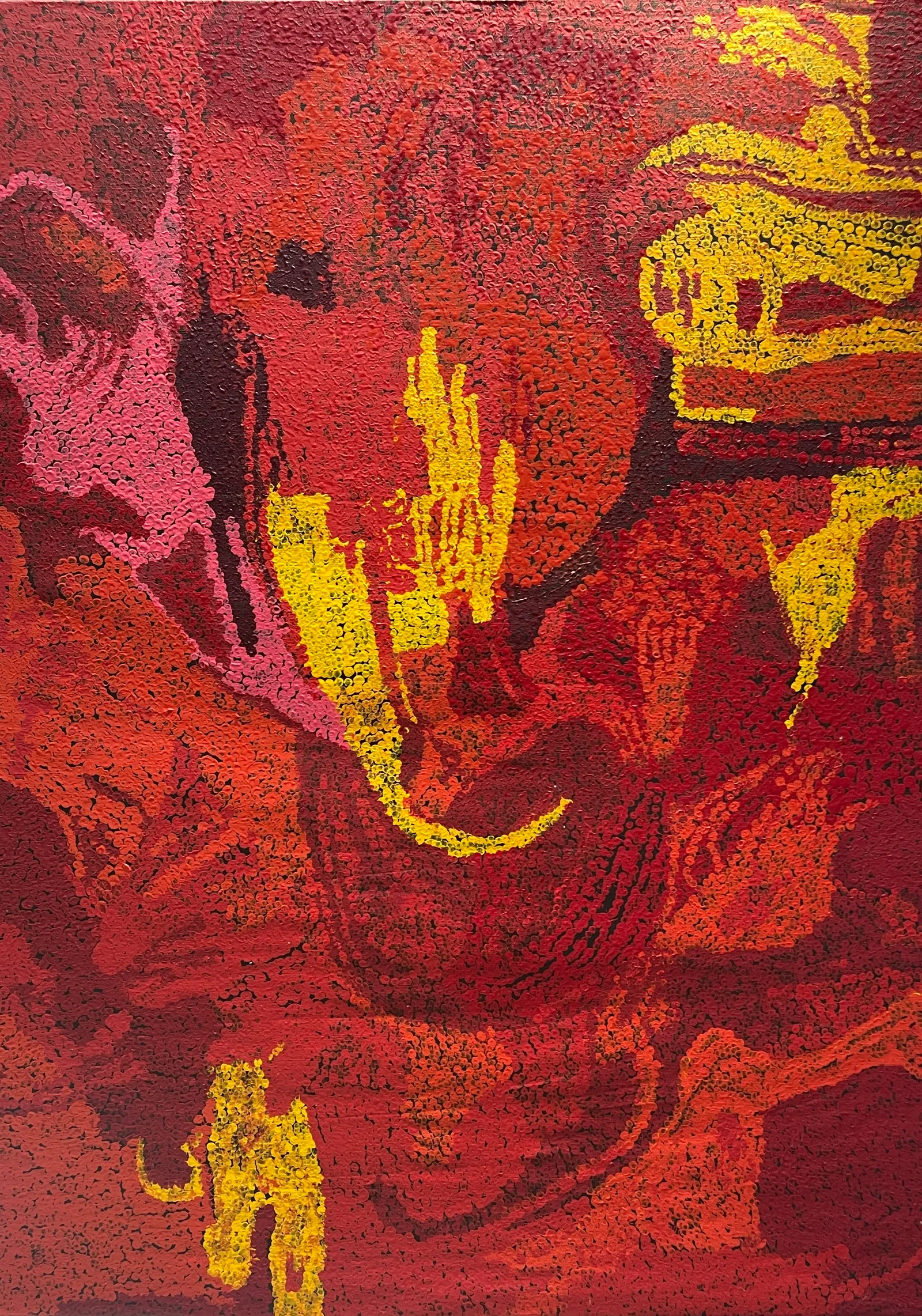 Yannima Tommy Watson, Ngayuku Ngura (My Country), 2010, synthetic polymer paint on canvas, 170 x 120 cm