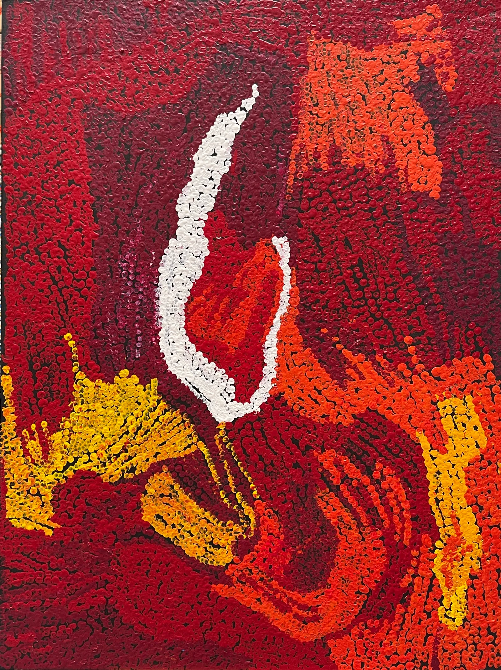 Yannima Tommy Watson, Ngayuku Ngura (My Country), 2010, synthetic polymer paint on canvas, 120 x 90 cm