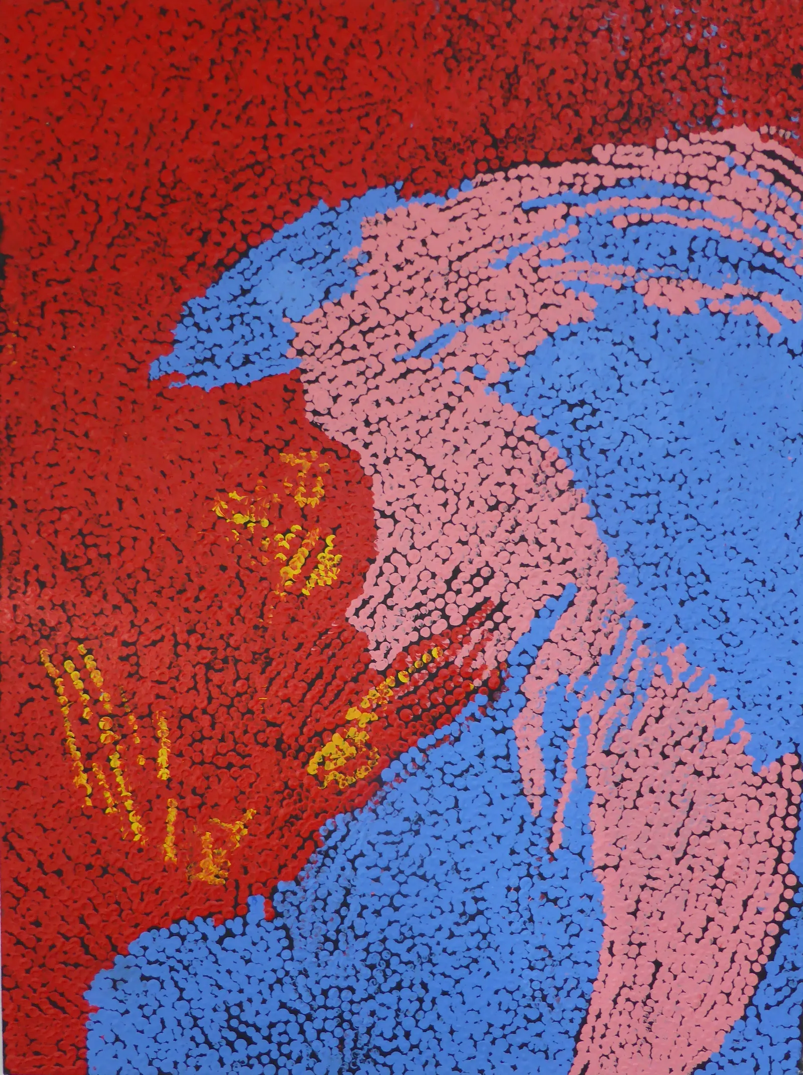 Yannima Tommy Watson, Ngayuku Ngura (My Country), 2010, synthetic polymer paint on canvas, 118 x 89 cm