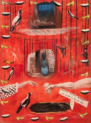 Gordon Syron, Thomas William Murray, 1993, oil on canvas, 122 x 91 cm