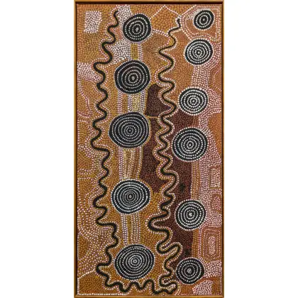 Willy Tjungurrayi, Yawutinya, 1978, 76 x 38 cm