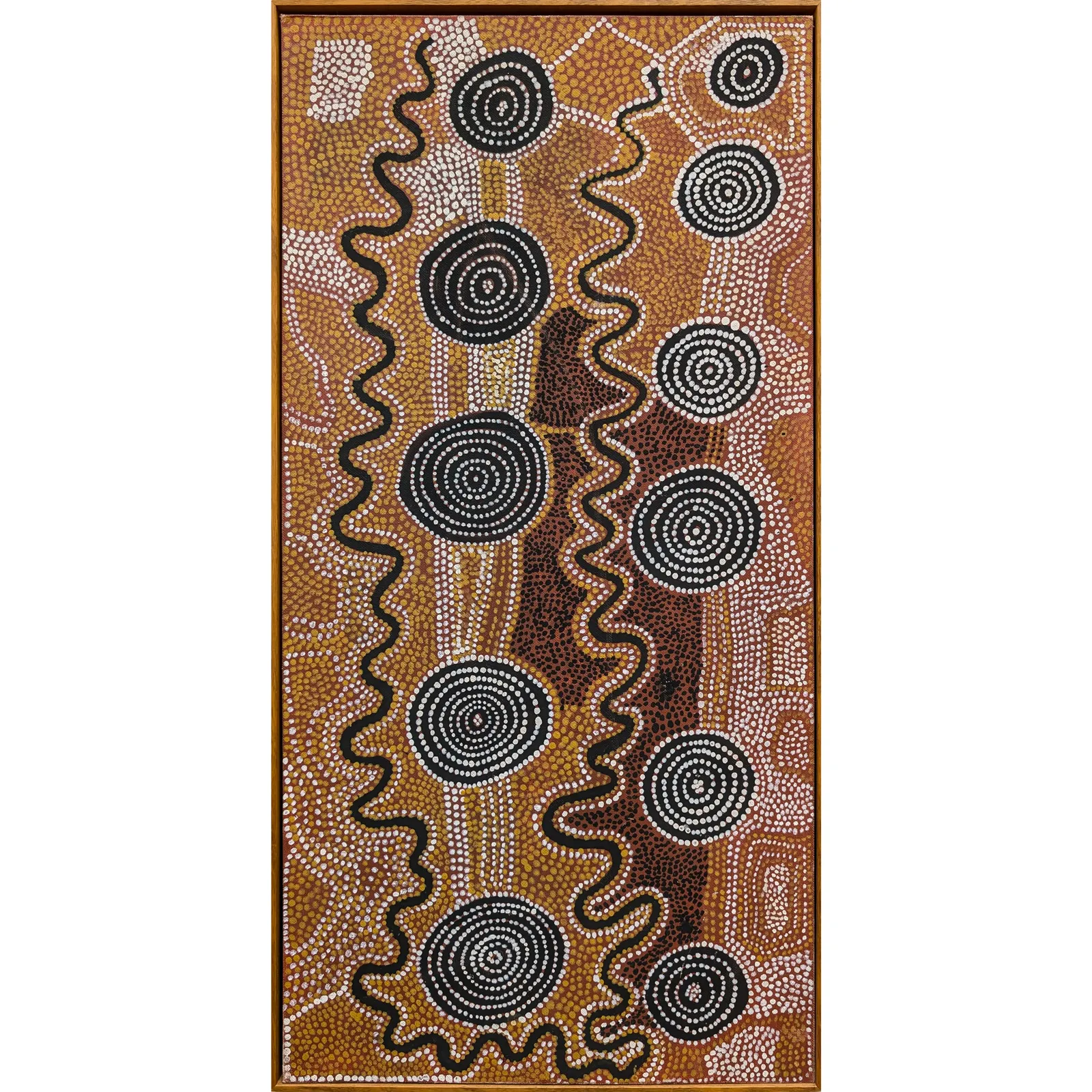 Willy Tjungurrayi, Yawutinya, 1978, 76 x 38 cm