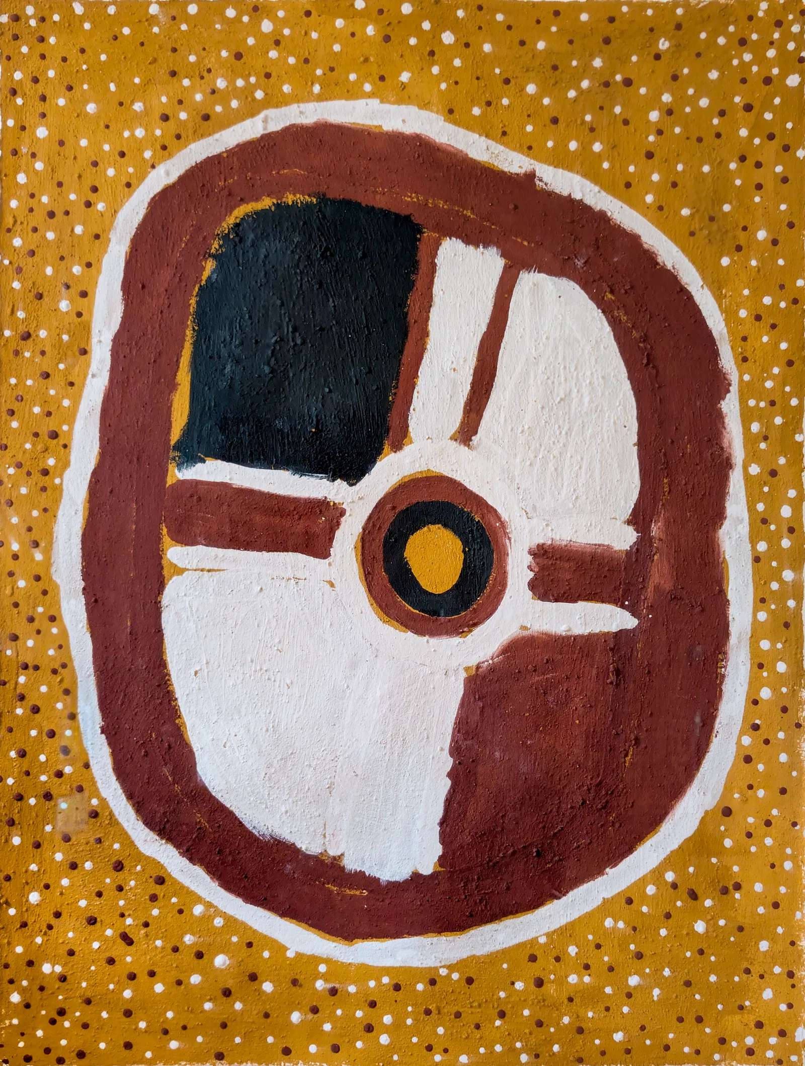 Timothy Cook, Kulama, 2010, 75 x 56 cm, 93 x 75 cm frame
