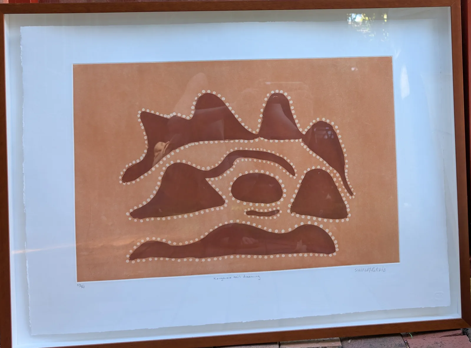 Shirley Purdie, Kangaroo Tail Dreaming, 2004