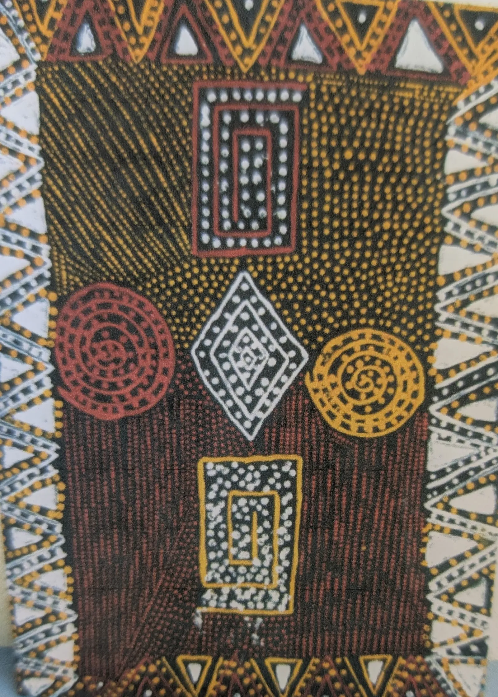 Conrad Kamilowra Tipungwuti, Jilamara, 2001, 46 x 66 cm
