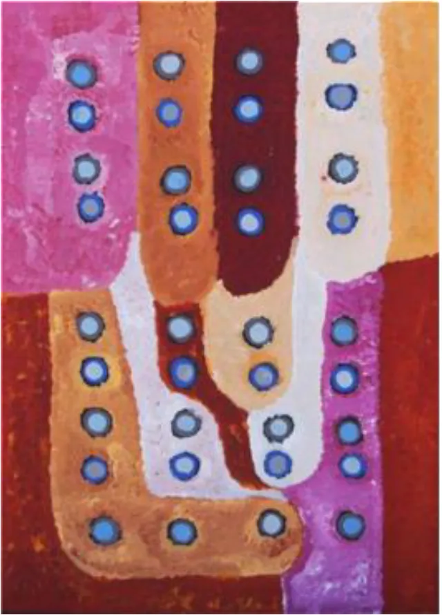 Eric (Mungi) Barney, Ngura (Country), 2019, synthetic polymer paint on linen, 91 x 67 cm