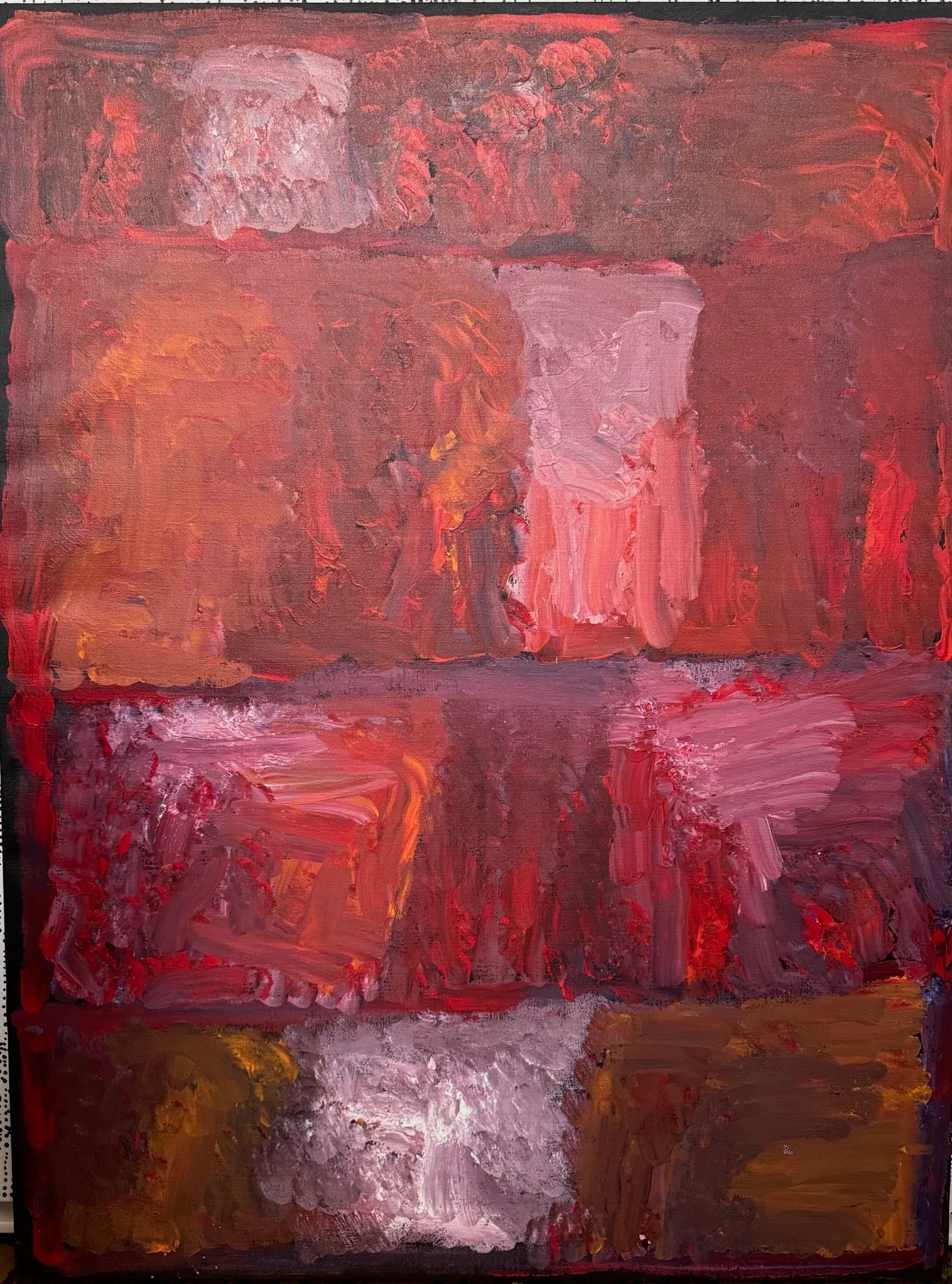 Kudditji Kngwarreye, My Country, 209, synthetic polymer paint on linen, 90 x 120 cm