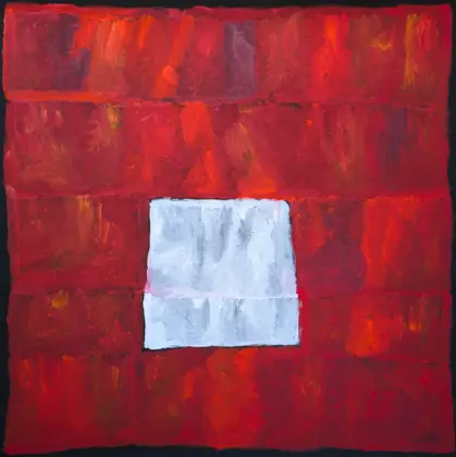 Kudditji Kngwarreye, My Country, 2013, synthetic polymer paint on linen, 280 x 200 cm