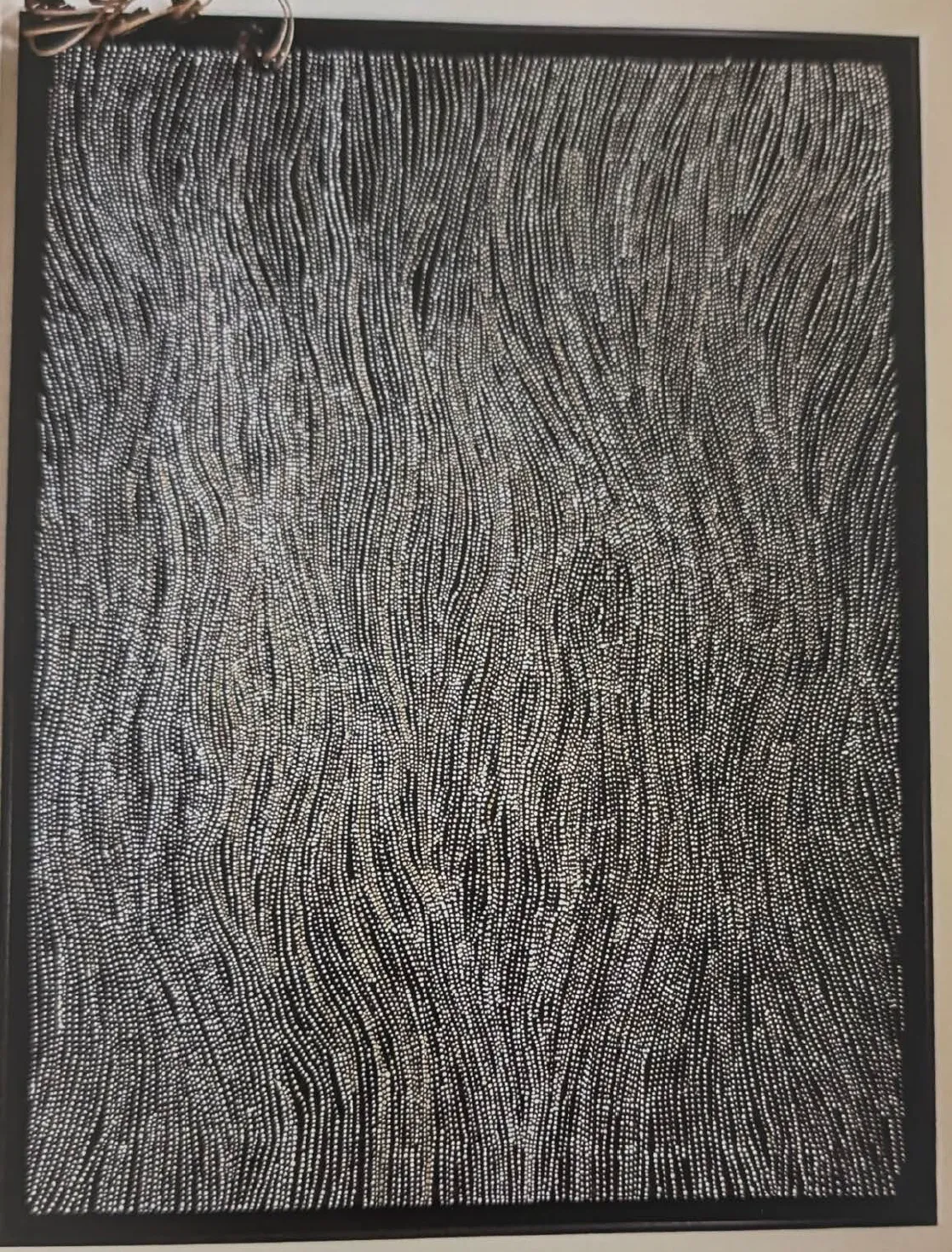 Ida Nangala Granites, Tali, synthetic polymer paint on Belgian linen, 120 x 90 cm