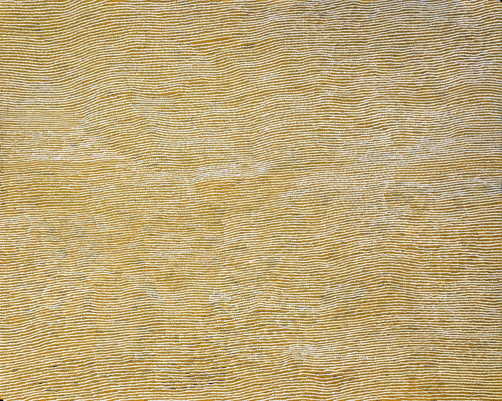 Yukultji Napangarti, Sand Hills, 2012, synthetic polymer paint on linen, 153.5 x 122.5 cm