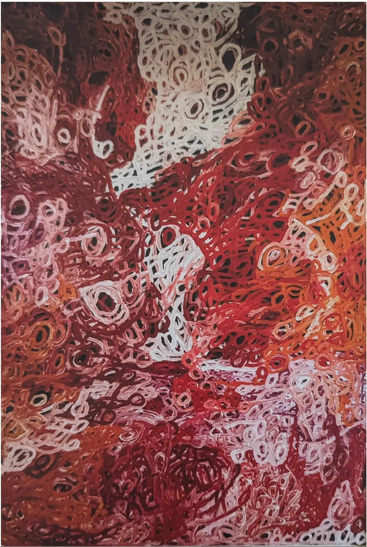 Charmaine Pwerle, synthetic polymer paint on Belgian linen, 180 x 120 cm