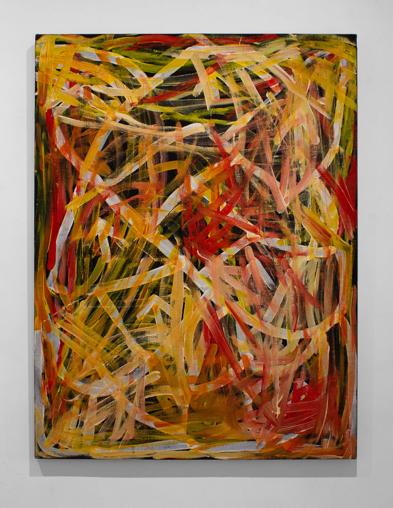 Emily Kame Kngwarreye, synthetic polymer paint on canvas