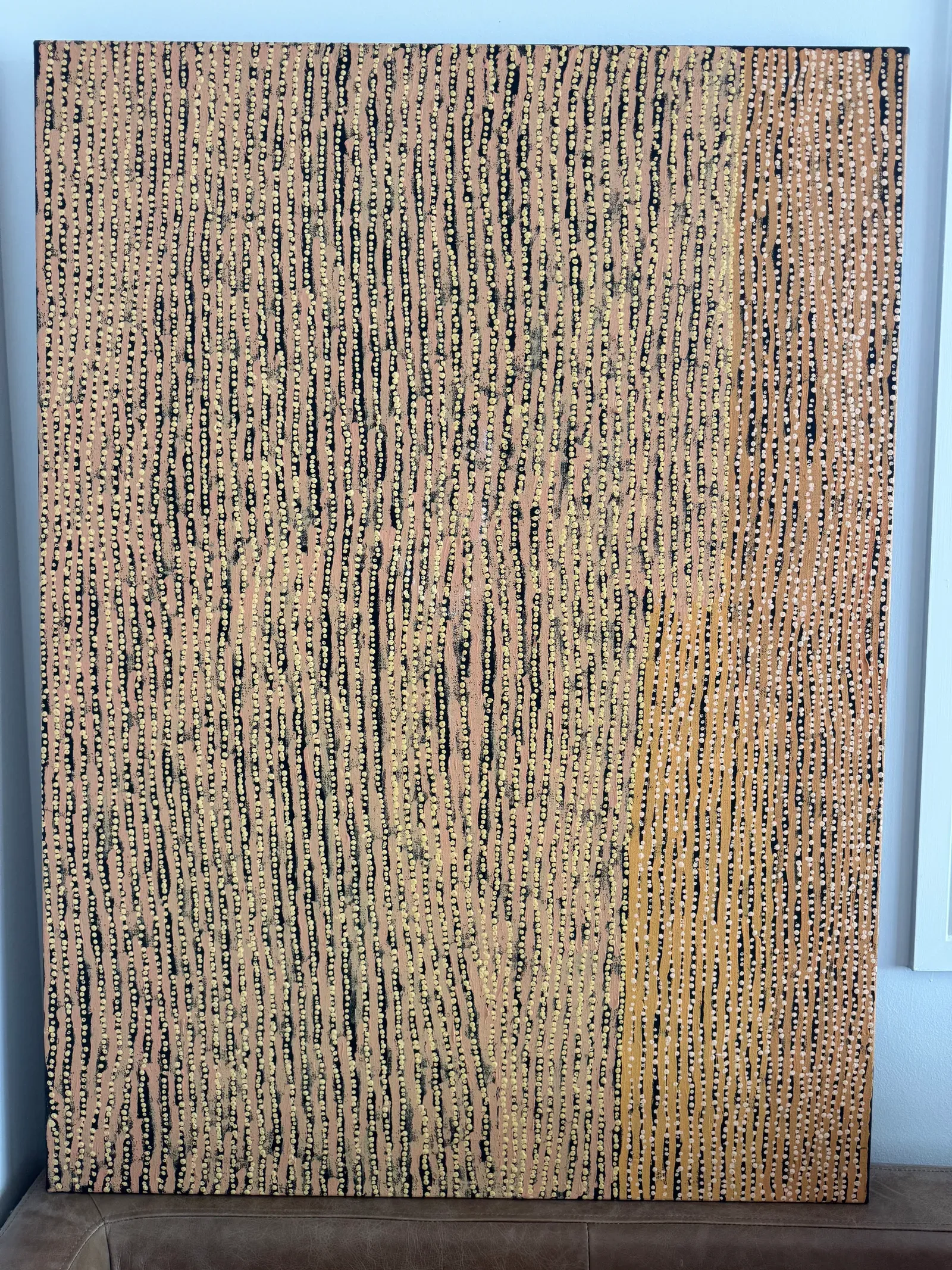 Willy Tjungurrayi, Untitled, 2006, synthetic polymer paint on canvas, 122 x 90