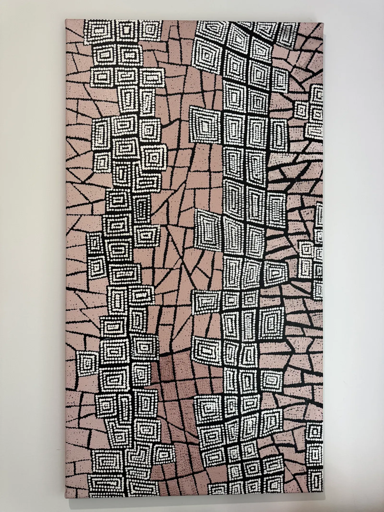 Maureen Hudson, Untitled, 2008, synthetic polymer paint on canvas, 110 x 60