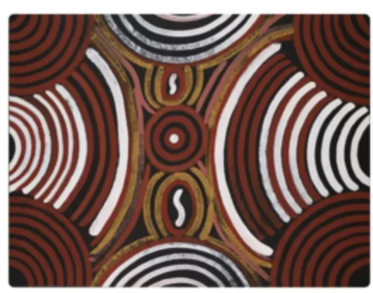 Cowboy Louie Pwerle, Mens Ceremony, 122 x 92 cm