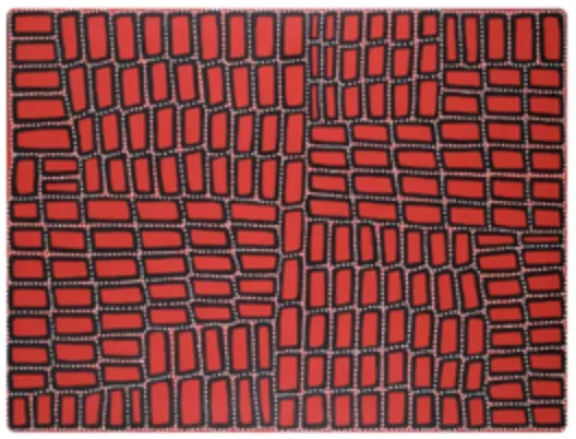 Walala Tjapaltjarri, Tingari Dreaming, 120 x 90 cm