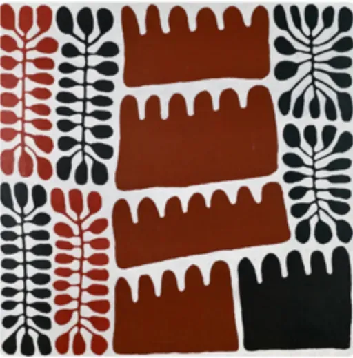 Mitjili Gibson Napanangka, Watiya Pully / My Country, 124 x 125 cm