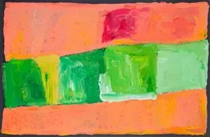 Kudditji Kngwarreye, My Country 32, 2009, synthetic polymer paint on canvas, 80 x 123 cm