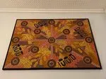 Barbara Inkamala, Bush Potato, synthetic polymer paint on canvas, 86 x 62 cm