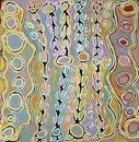 Judy Napangardi Watson, Mina Mina, 2011, Acrylic on linen, 120 x 120 cm
