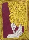 Walungurra Reid Napananga, Women Ceremony, 2005, Acrylic on Galician linen, 90 x 120 cm