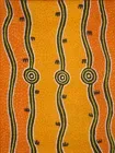Long Jack Phillipus Tjakamarra, Water Dreaming, synthetic polymer paint on canvas?, 122 x 91 cm