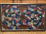 Hilda Ross, Sugar Ant Story, synthetic polymer paint on canvas, 60 x 100 cm
