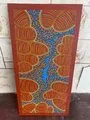 Jack McHale, Bungles, 2010, synthetic polymer paint on canvas, 38 x 76 cm