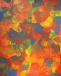 Emily Kame Kngwarreye, My Country, 1994, Acrylic on linen, 129 x 102 cm