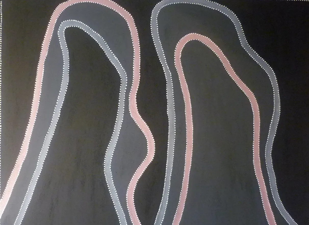 Tommy Carroll, Paddy's Country - Big Wet, 90 x 120 cm