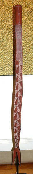 Owen Yalandja, Yawk Yawk Spirit, 2006, 1520 x 80 mm