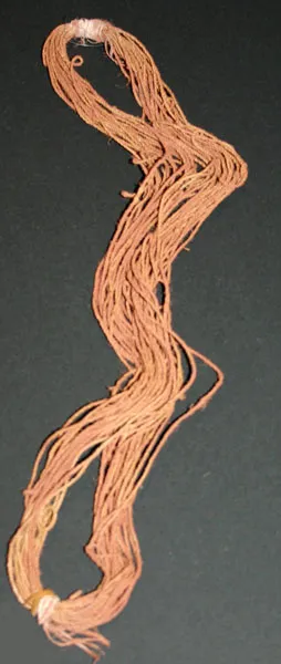 Annie Lingannngan, Djinburrba (ceremonial necklace), bush string, 54 cm